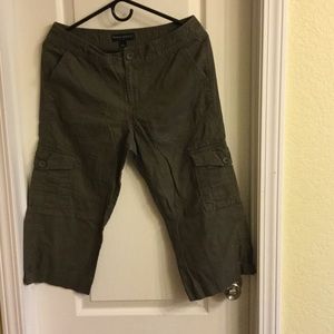 Cargo capris from banana republic